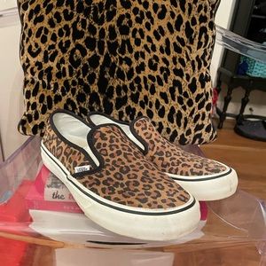 Vans Leopard Ultracush Slip-On